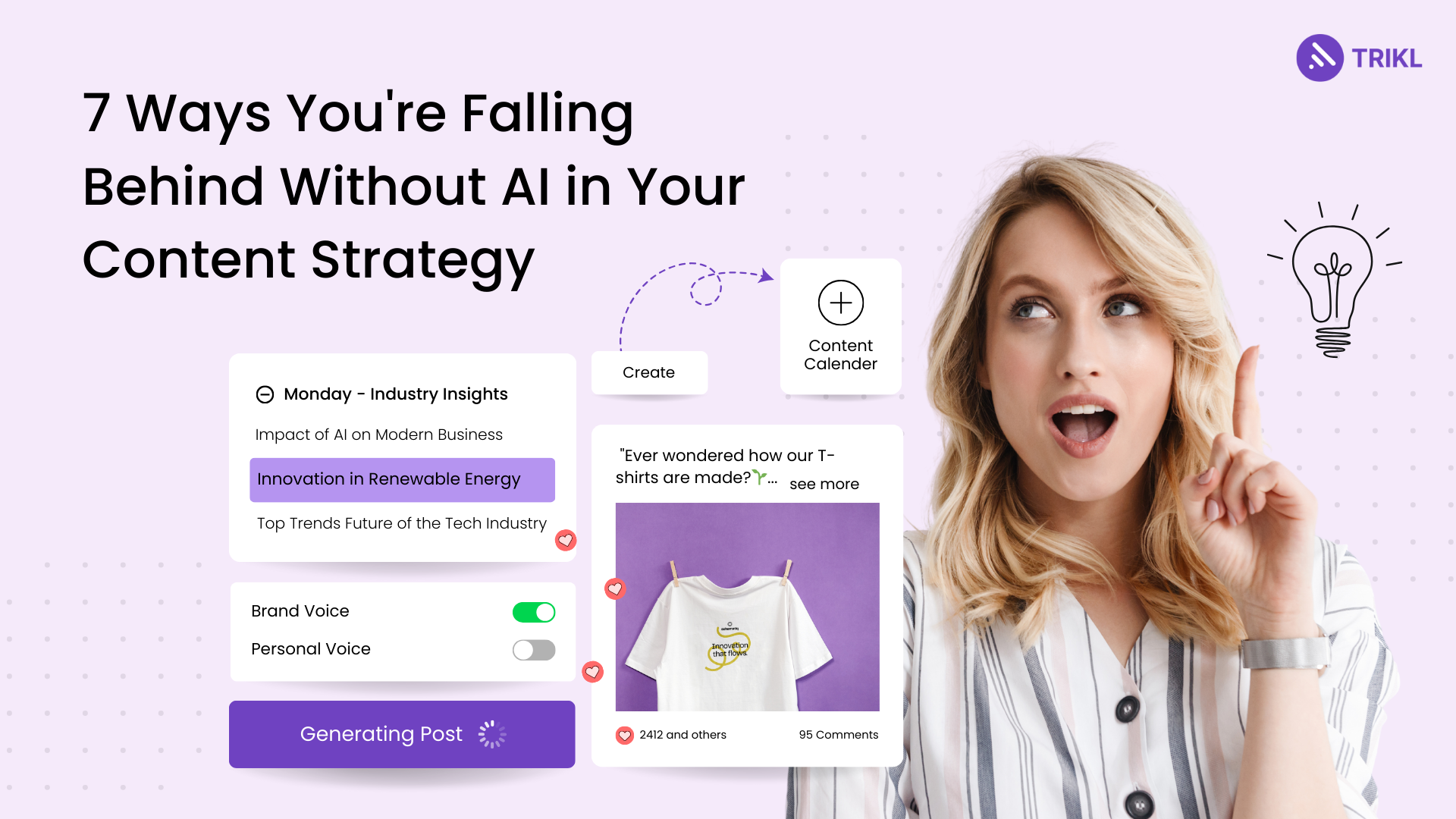 7 Ways You're Falling Behind Without AI in Your Content Strategy